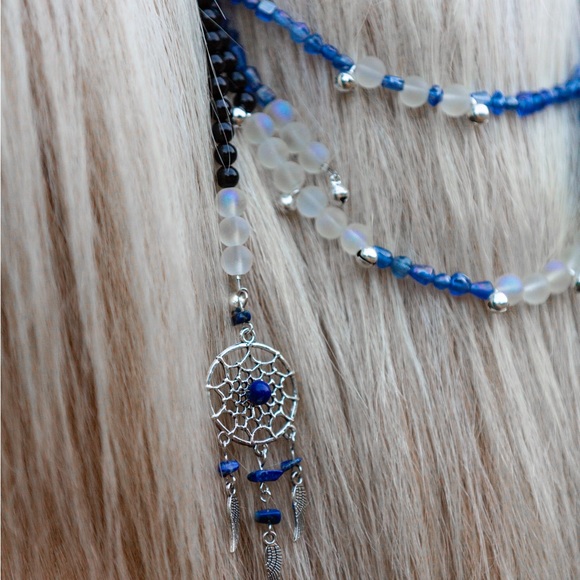 SKY BLUE Rhythm Mane Beads, Horse/Pony, speed beads, trail beads, equestrian - Picture 2 of 8